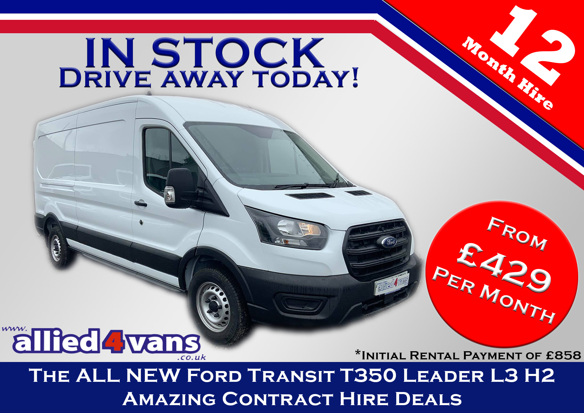 cheap van contract hire