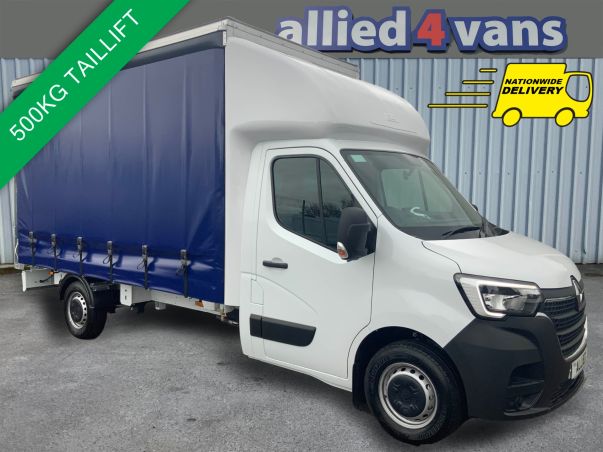 Used RENAULT MASTER 2.3 DCI 145 BHP 4.1 METRE CURTAINSIDE + 500KG TAILLIFT** A/C ** CRUISE ** for Sale