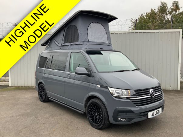 Used VOLKSWAGEN TRANSPORTER 2.0 110 TDI HIGHLINE 4 BERTH CAMPERVAN for Sale