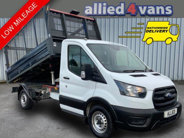 Used FORD TRANSIT 350 2.0 130 BHP SINGLE CAB CAGE TIPPER ** LOW MILEAGE ** for Sale