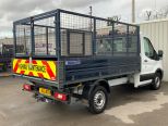 FORD TRANSIT 350 2.0 130 BHP SINGLE CAB CAGE TIPPER ** LOW MILEAGE **  - 3133 - 8