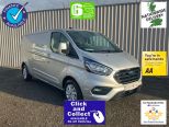 FORD TRANSIT CUSTOM 300 2.0 ECO BLUE 130 L2H1 LWB  LOW ROOF LIMITED AUTOMATIC PANEL VAN ** IN STOCK ** AUTOMATIC ** - 2411 - 1