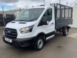 FORD TRANSIT 350 2.0 130 BHP SINGLE CAB CAGE TIPPER ** LOW MILEAGE **  - 3133 - 3