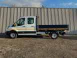 FORD TRANSIT 350 L3 2.0 130 BHP DOUBLE CAB ONE STOP ALLOY TIPPER ** EURO 6 ** LOW MILEAGE **RWD - 2655 - 8