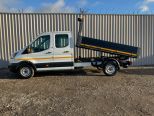 FORD TRANSIT 350 L3 2.0 130 BHP DOUBLE CAB ONE STOP ALLOY TIPPER ** EURO 6 ** LOW MILEAGE ** - 2655 - 4