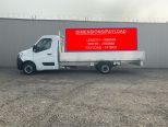 RENAULT MASTER **4.8 METRE ALLOY DROPSIDE 145 BHP ** EURO 6.3 ENGINE ** AIR CON **CRUISE CONTROL **NEW** IN STOCK **  - 2542 - 3