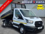 FORD TRANSIT 350 LEADER 2.0 130BHP SINGLE CAB  ONE STOP ALLOY TIPPER ** TWIN REAR WHEEL ** - 3215 - 1