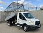 FORD TRANSIT 350 2.2 125 BHP EURO 5 ENGINE ALLOY CAGE TIPPER **RWD** **TWIN REAR WHEEL** 1350 KG PAYLOAD ** - 3100 - 16
