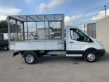 FORD TRANSIT 350 2.2 125 BHP EURO 5 ENGINE ALLOY CAGE TIPPER **RWD** **TWIN REAR WHEEL** 1350 KG PAYLOAD ** - 3100 - 9