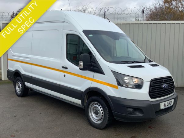 Used FORD TRANSIT 350 2.0 130 BHP TDCI L3H3 REAR WHEEL DRIVE LWB HIGH ROOF for Sale