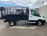 FORD TRANSIT 350 2.0 130 BHP SINGLE CAB CAGE TIPPER ** LOW MILEAGE **  - 3133 - 9