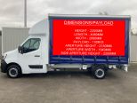 RENAULT MASTER 2.3 DCI  145 BHP 4.1 METRE CURTAINSIDE **EURO 6.3 ** IN STOCK **AIR CON ** CRUISE ** - 2867 - 3