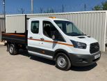 FORD TRANSIT 350 2.0 130 BHP L3 DOUBLE CAB STEEL BODY TIPPER ** EURO 6 ** - 3024 - 10