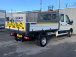 FORD TRANSIT 350 LEADER 130 BHP DOUBLE CAB ONE STOP ALLOY TIPPER ** TWIN REAR WHEELS  - 3176 - 8