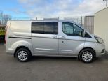 FORD TRANSIT CUSTOM 300 2.0 130 BHP  LIMITED 6 SEAT DOUBLE CAB ** EURO 6 **  - 3179 - 9