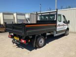 FORD TRANSIT 350 2.0 130 BHP L3 DOUBLE CAB STEEL BODY TIPPER ** EURO 6 ** - 3024 - 8