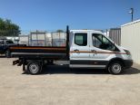 FORD TRANSIT 350 2.0 130 BHP L3 DOUBLE CAB STEEL BODY TIPPER ** EURO 6 ** - 3024 - 9