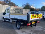 FORD TRANSIT 350 LEADER 130 BHP DOUBLE CAB ONE STOP ALLOY TIPPER ** TWIN REAR WHEELS  - 3176 - 6