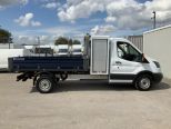 FORD TRANSIT 350 L3 2.0 TDCI 130 BHP SINGLE CAB TIPPER + TOOL BOX    - 3060 - 9