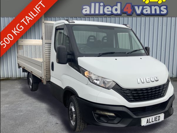 Used IVECO DAILY 35S14 2.3 140BHP 4.3 METRE ALLOY DROPSIDE + 500 KG MESH LIFT ** for Sale