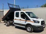 FORD TRANSIT 350 2.0 130 BHP L3 DOUBLE CAB STEEL BODY TIPPER ** EURO 6 ** - 3024 - 11