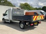 FORD TRANSIT 350 L3 2.0 TDCI 130 BHP SINGLE CAB TIPPER + TOOL BOX    - 3060 - 6