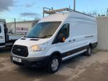 FORD TRANSIT 350 2.2 125 BHP L4H3 4 METRE JUMBO ** GLASS RACK ** - 3154 - 3