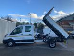 FORD TRANSIT 350 LEADER 130 BHP DOUBLE CAB ONE STOP ALLOY TIPPER ** TWIN REAR WHEELS  - 3176 - 13