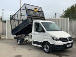 VOLKSWAGEN CRAFTER CR35 2.0 TDI 140 BHP SINGLE CAB STARTLINE CAGE TIPPER **EURO 6 ** - 3123 - 11