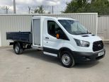 FORD TRANSIT 350 L3 2.0 TDCI 130 BHP SINGLE CAB TIPPER + TOOL BOX    - 3060 - 10