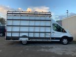 FORD TRANSIT 350 2.2 125 BHP L4H3 4 METRE JUMBO ** GLASS RACK ** - 3154 - 9